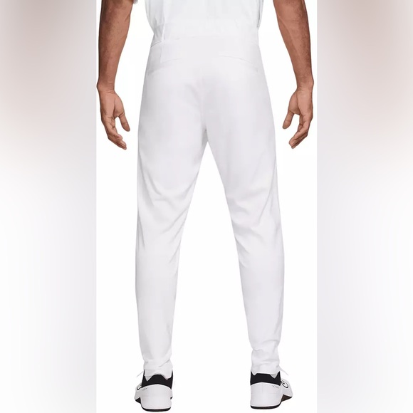 Nike Men’s White Baseball Pants with Black Swoosh - Picture 2 of 9